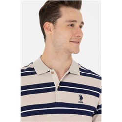 Erkek Taş Polo Yaka Tişört