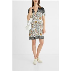 Vestido camisetero étnico