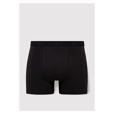 Mavi 3lü Baskılı Siyah Boxer 0911420-900
