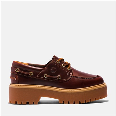 Women's Stone Street Platform Boat Shoe