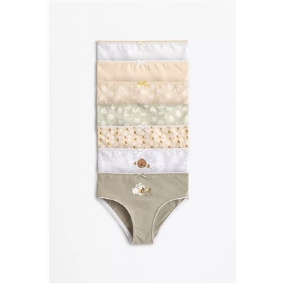 Pack 7 braguitas abeja