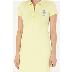 Kadın Açık Sarı Örme Elbise