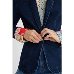 Blazer slim vaquera