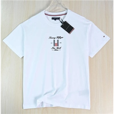 Мужская хлопковая рубашка-поло  ТОММИ ХИЛФИГЕ*Р