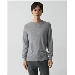 Мужской пуловер из тонкой шерстяной пряжи  Theor*y