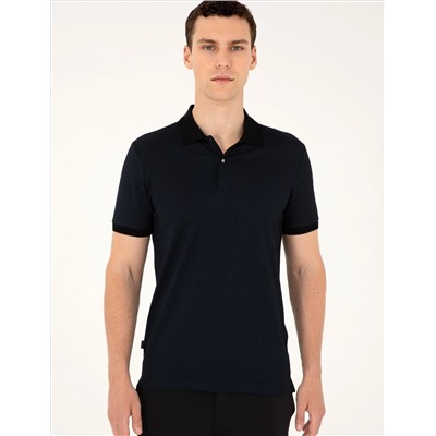 Lacivert Slim Fit Tişört