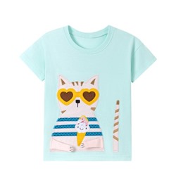 Футболка для девочек Little maven