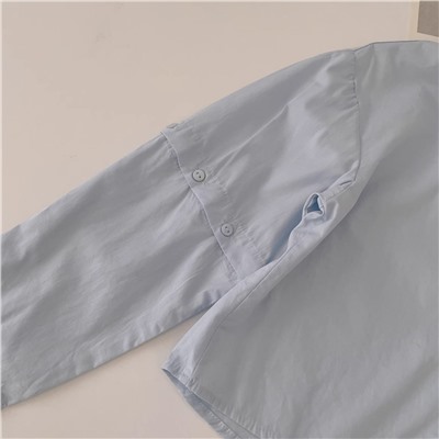 Укороченная рубашка-трансформер для девочек ЗАР*А