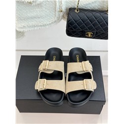 Женские замшевые сабо  ШАНЕ*ЛЬ