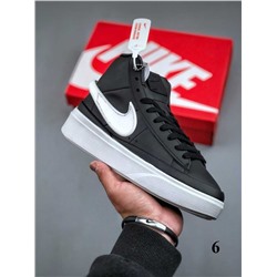 Мужские и женские спортивные кроссовки Nik*e Blazer Phantom MID на толстой подошве