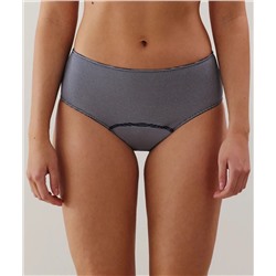 Flujo abundante - Shorty menstrual de algodón