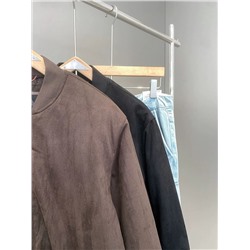 Мужская теплая куртка бомбер Hawk*e&C*o из искусственной замши, экспорт