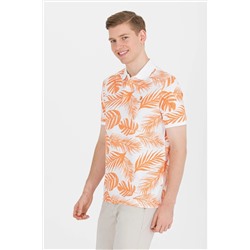 Erkek Kiremit Polo Yaka Tişört