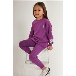 Kız Çocuk Violet Pijama Takımı