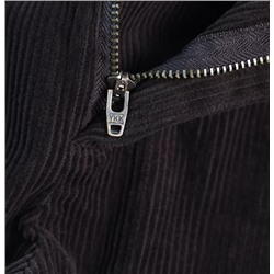 Плотные хлопковые брюки с прямой посадкой