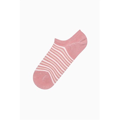 Penti Pinky Striped 3lü Sneaker Çorap