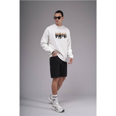 Свитшот  белый