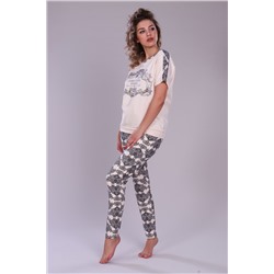 Пижама женская с брюками Э-2