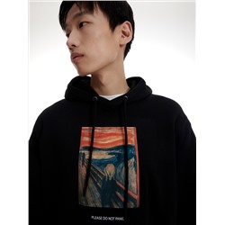 Hoodie mit großer Kapuze