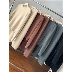 Женские костюм из смесовой шерсти с пайетками МАССИМО Д