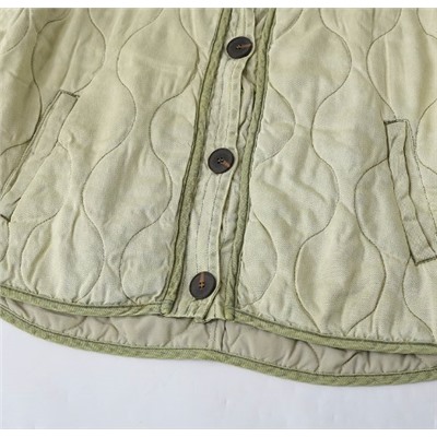 Женская куртка старого стиля с потертыми швами в ретро-стиле МАНГ*О