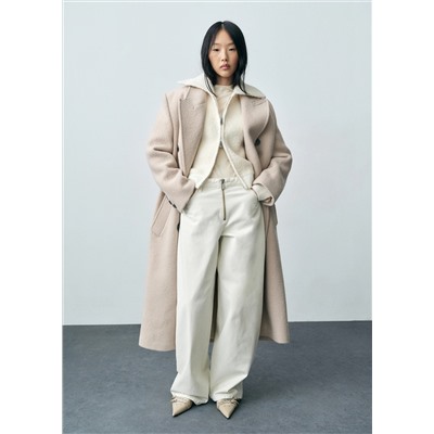 Jeans wideleg cremallera