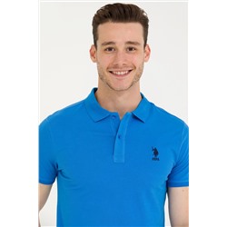 Erkek Saks Basic Polo Yaka Tişört