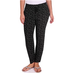 Damen Jogpants in Crepp-Optik