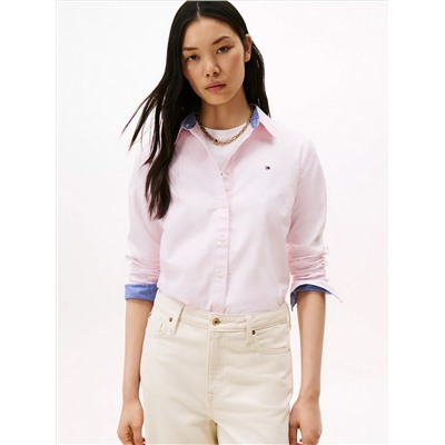 Regular Fit Stretch Oxford Shirt
