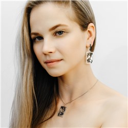 Серьги серебро 52945SB