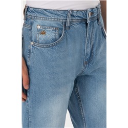Erkek Açık Mavi Jean Pantolon
