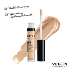 NYX PROFESSIONAL MAKEUP HD Studio Photogenic Concealer Wand, Medium Coverage - Nude Beige