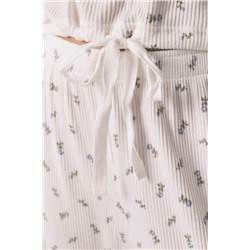 Pijama largo 100% algodón canalé Mafalda