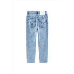 Pantalón pirata vaquero Azul claro