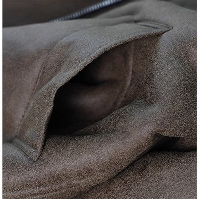 Женская ретро-куртка из толстой замши с искусственным мехом ZAR*A