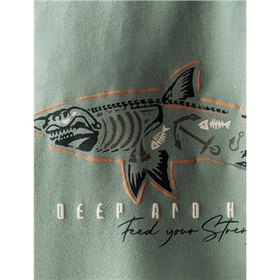 Футболка из премиального хлопка с авторским принтом