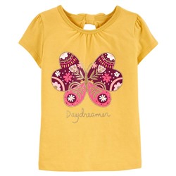 Carter's | Toddler Dinosaur Bow Back Jersey Tee