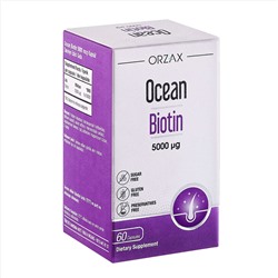 Ocean Biotin 60 капсул Orzax