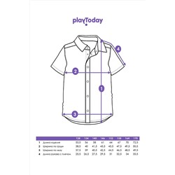 Рубашка PLAYTODAY, 1088750
