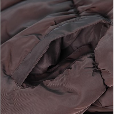 Женская однослойная утепленная куртка/пуховик с капюшоном