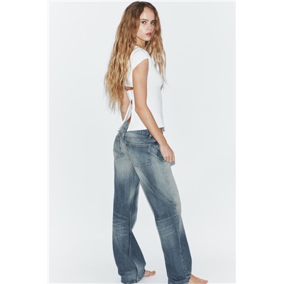 TRF LOW-RISE WIDE-LEG JEANS