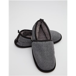 Slippers, Men, Grey