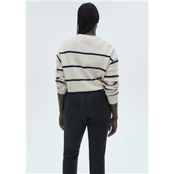 Jeans skinny tiro medio encerados