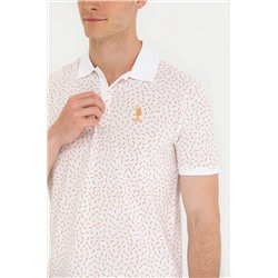 Erkek Turuncu Polo Yaka Tişört