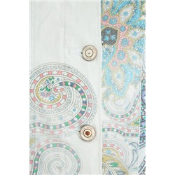 Chaqueta vaquera slim paisley