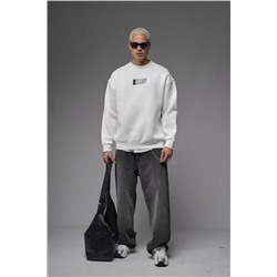 Свитшот будь сильным светлый