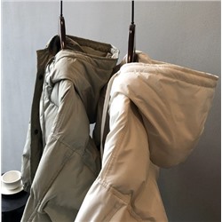 Женская короткая хлопковая куртка с капюшоном YANSO*O