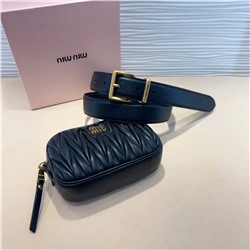 Классная стильная пара из ремня и сумки  MiuMi*u