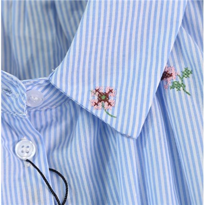 Женская тонкая хлопковая свободная повседневная рубашка Макс Мар*а