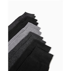 5 calcetines, Hombre, Gris oscuro